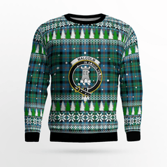 Clan Malcolm Ancient Crest Tartan Christmas Ugly Sweater EE55 Malcolm Ancient Crest Tartan Tartan Ugly Sweater   