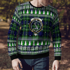 Clan MacNeil (of Colonsay) Crest Tartan Christmas Ugly Sweater YI21 MacNeil (of Colonsay) Crest Tartan Tartan Ugly Sweater   
