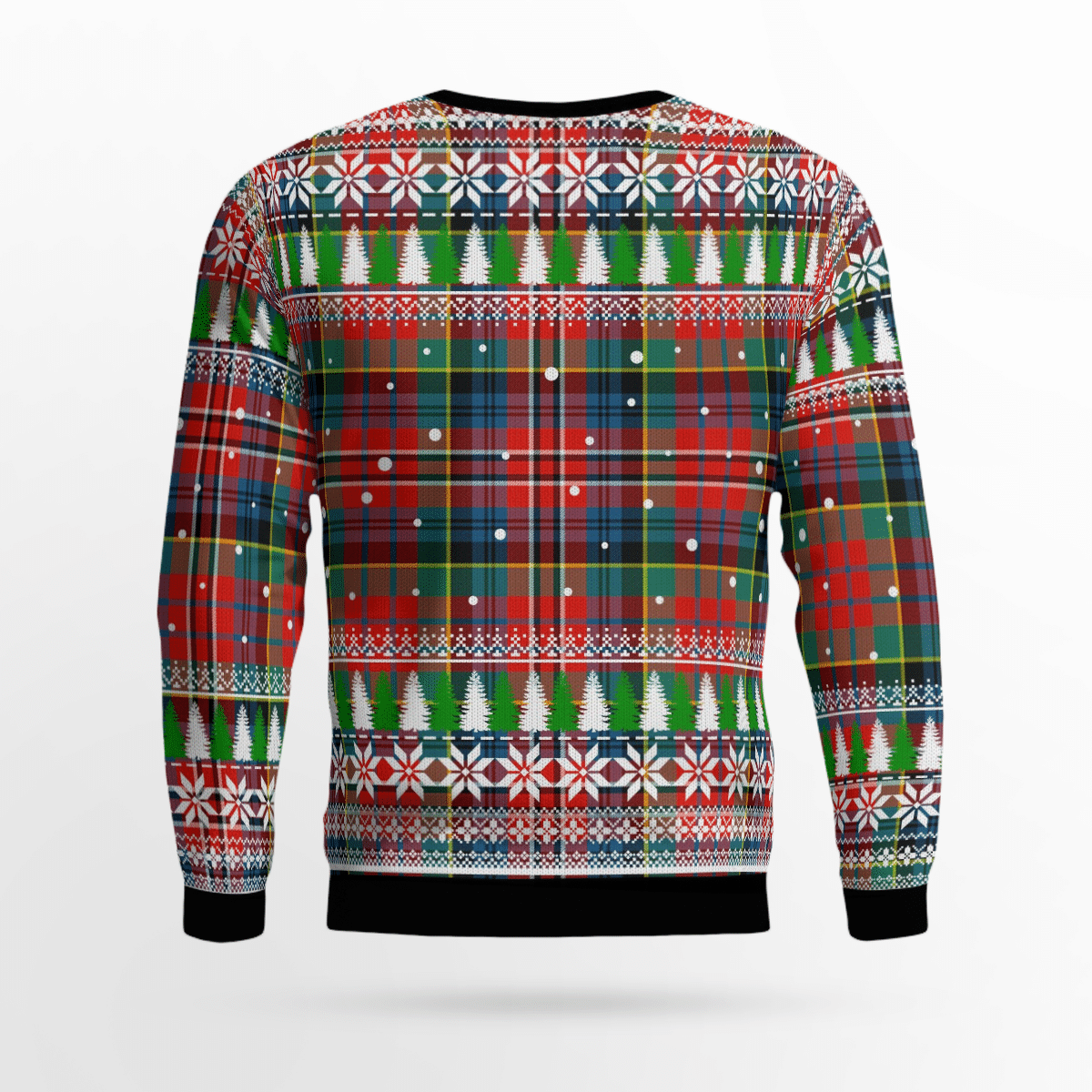 Clan MacPherson Ancient Crest Tartan Christmas Ugly Sweater GB69 MacPherson Ancient Crest Tartan Tartan Ugly Sweater   