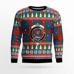 Clan Mar Crest Tartan Christmas Ugly Sweater ZP92 Mar Crest Tartan Tartan Ugly Sweater   