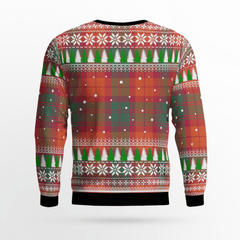 Clan MacNab Ancient Crest Tartan Christmas Ugly Sweater QR85 MacNab Ancient Crest Tartan Tartan Ugly Sweater   
