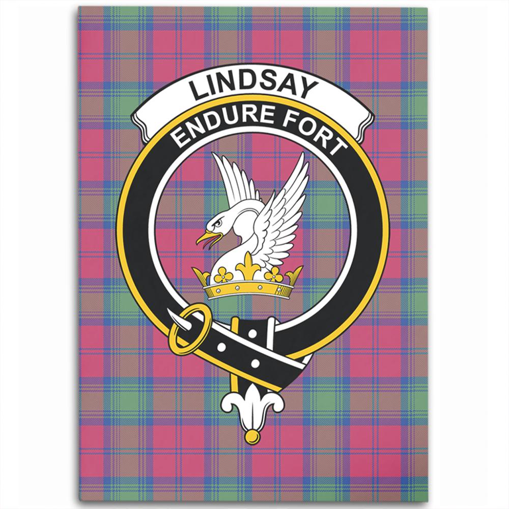 Lindsay Ancient Tartan Crest Area Rug