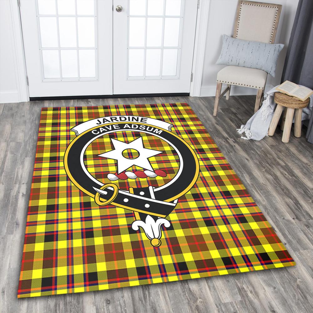 Jardine Tartan Crest Area Rug