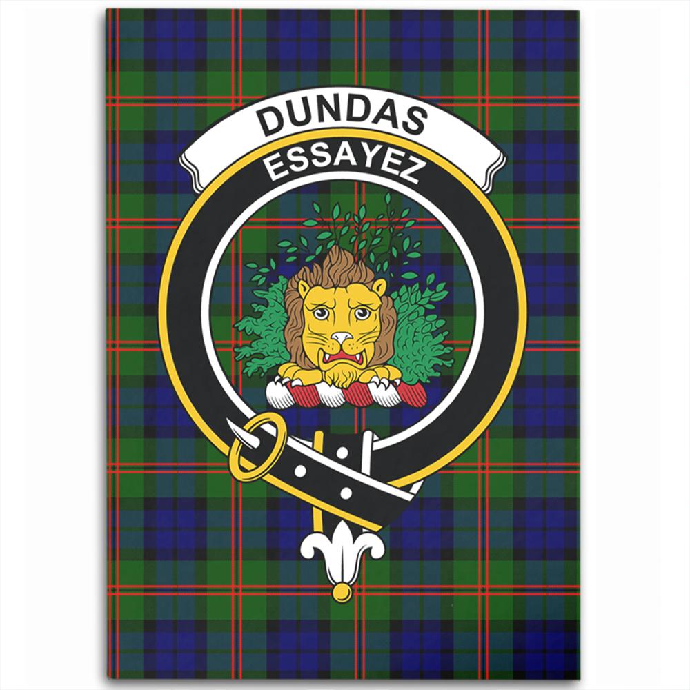Dundas Modern 02 Tartan Crest Area Rug