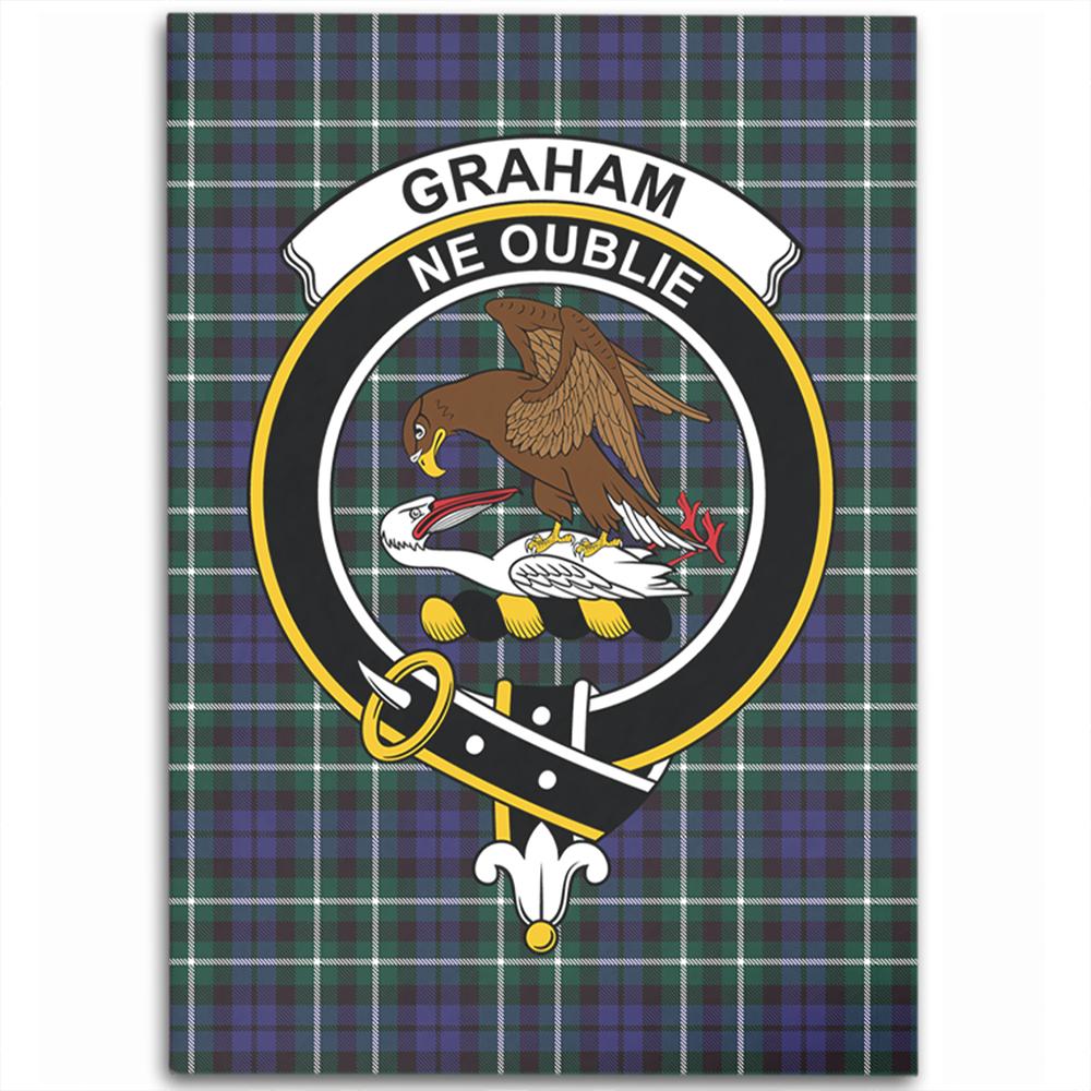 Graham of Montrose Modern Tartan Crest Area Rug