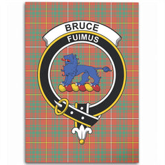 Bruce Ancient Tartan Crest Area Rug