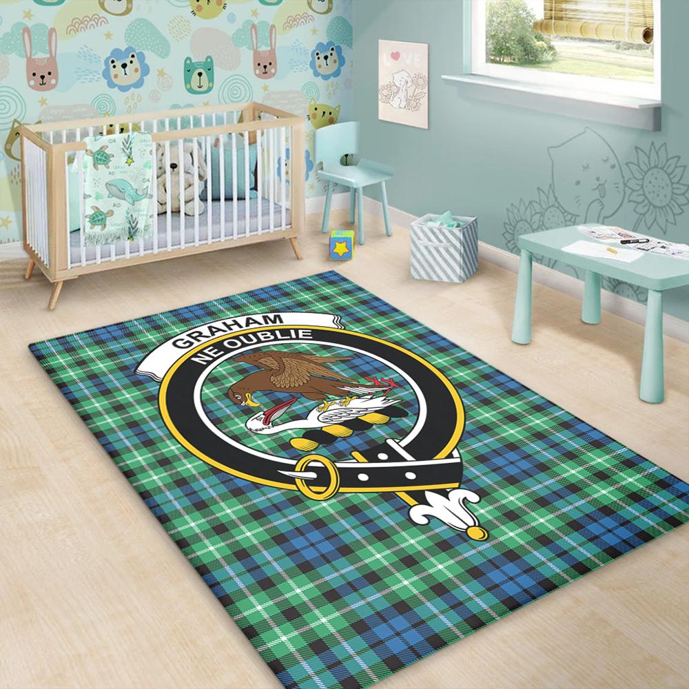 Graham of Montrose Ancient Tartan Crest Area Rug