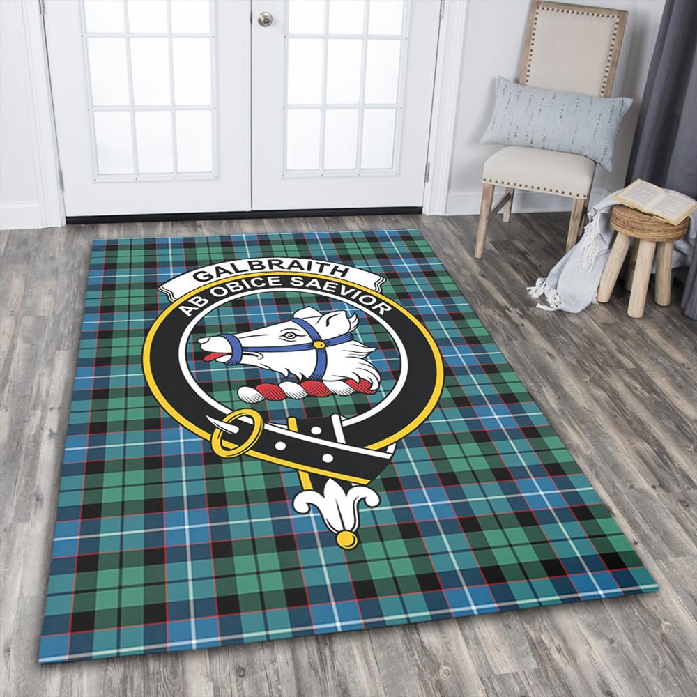 Galbraith Ancient Tartan Crest Area Rug