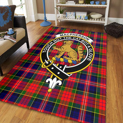 MacPherson Modern Tartan Crest Area Rug