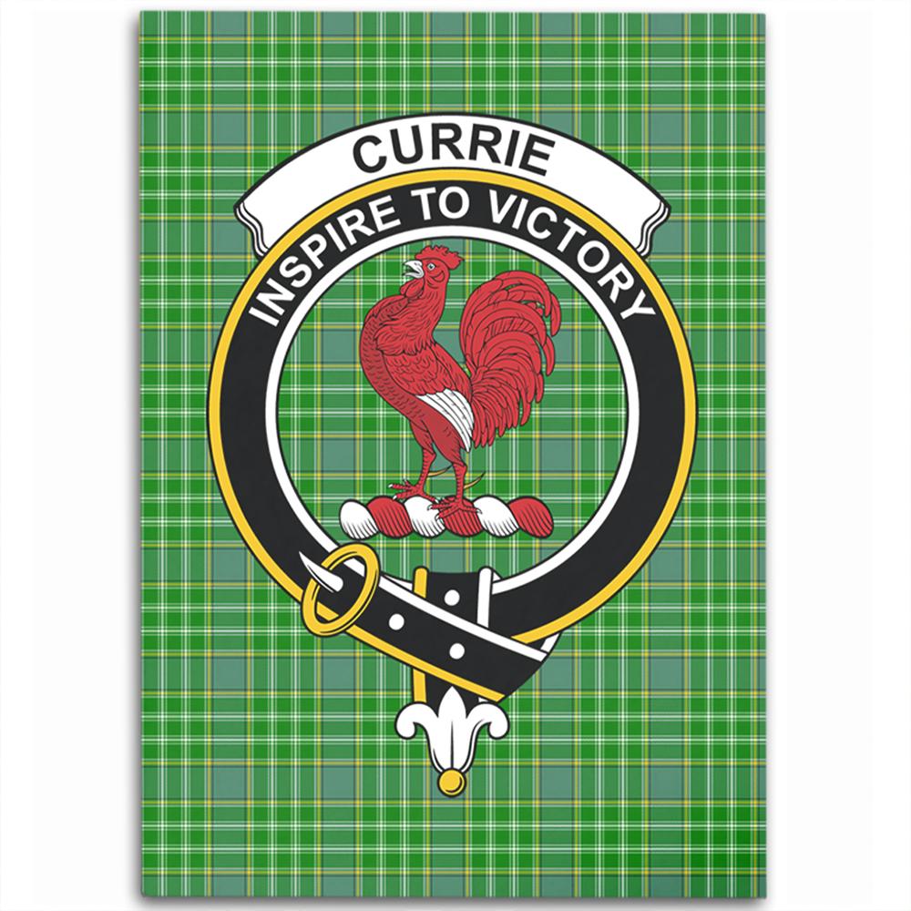 Currie Tartan Crest Area Rug