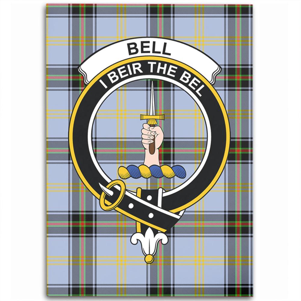 Bell of the Borders Tartan Crest Area Rug