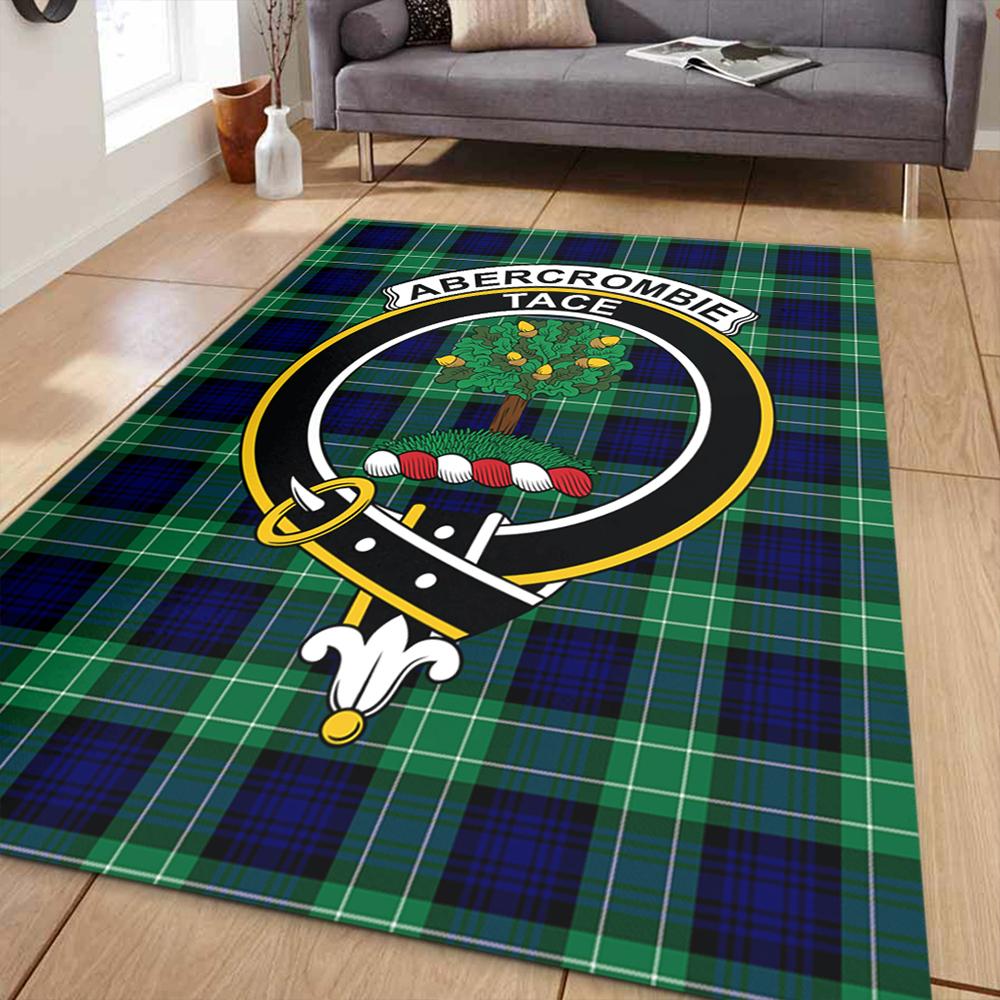 Abercrombie Tartan Crest Area Rug