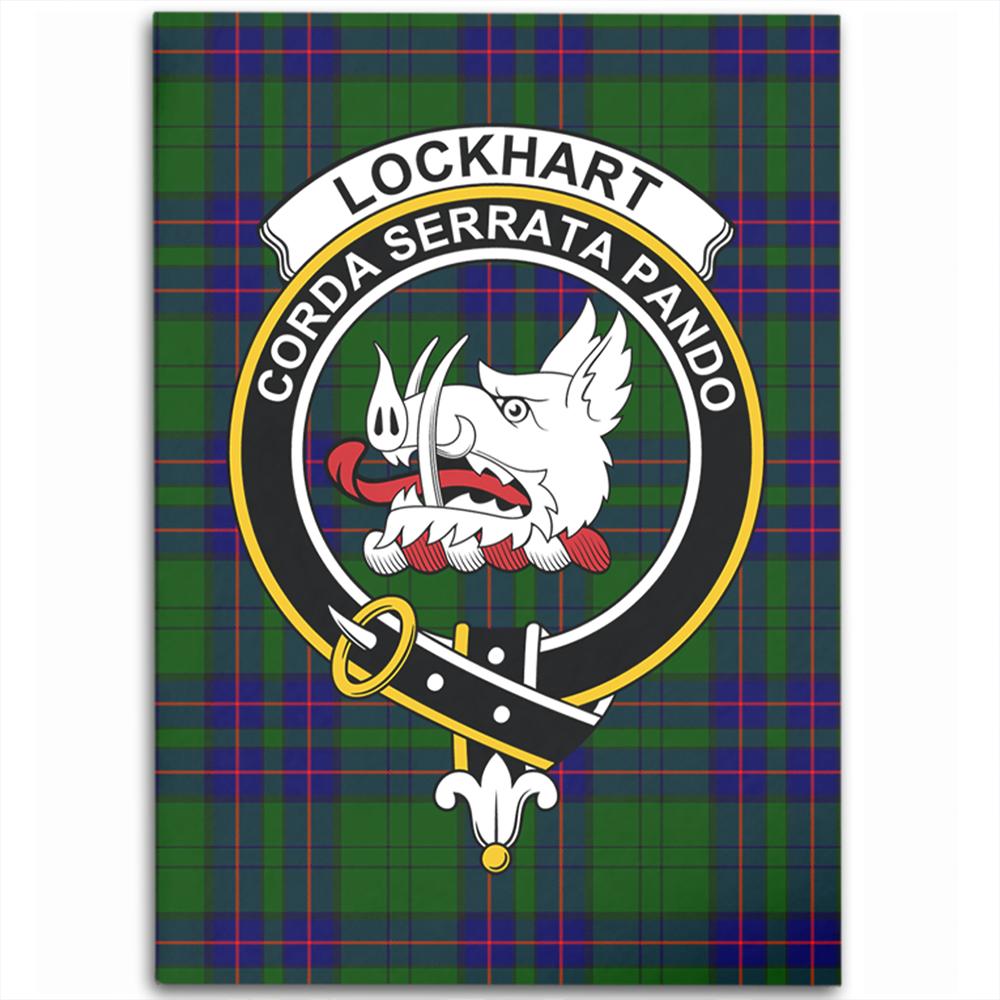 Lockhart Tartan Crest Area Rug