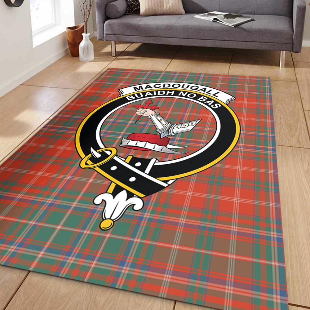 MacDougall Ancient Tartan Crest Area Rug