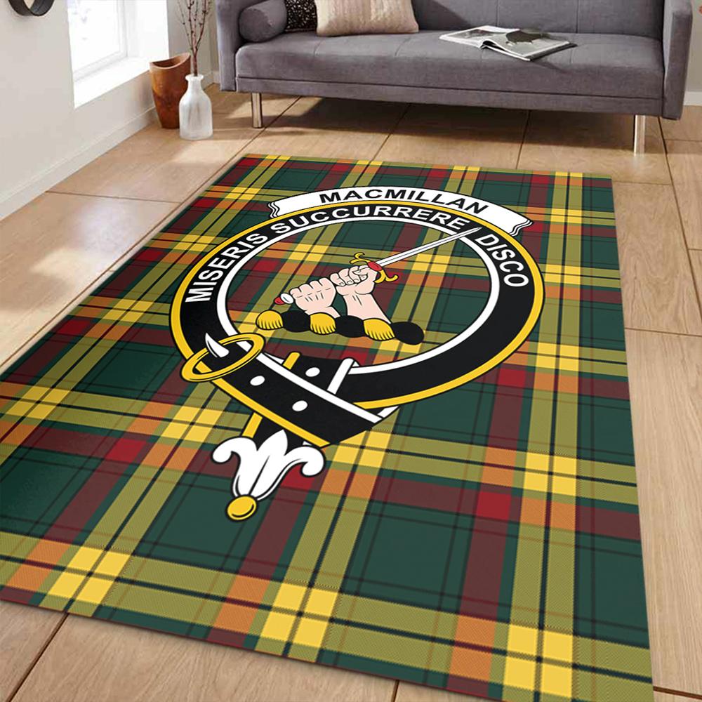 MacMillan Old Modern Tartan Crest Area Rug