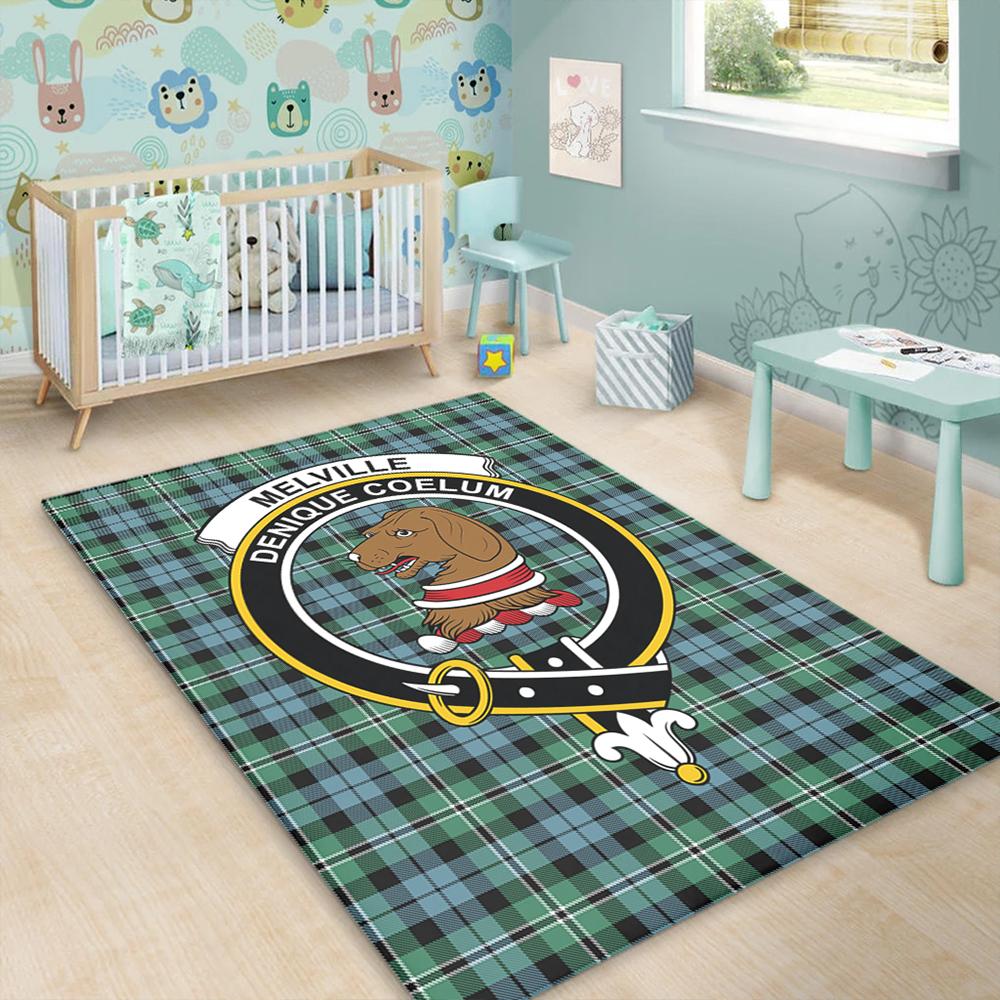 Melville Tartan Crest Area Rug
