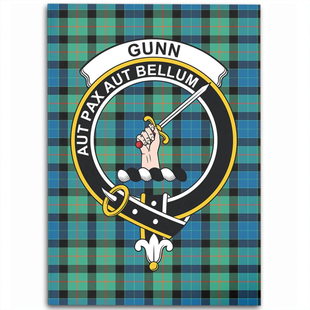 Gunn Ancient Tartan Crest Area Rug
