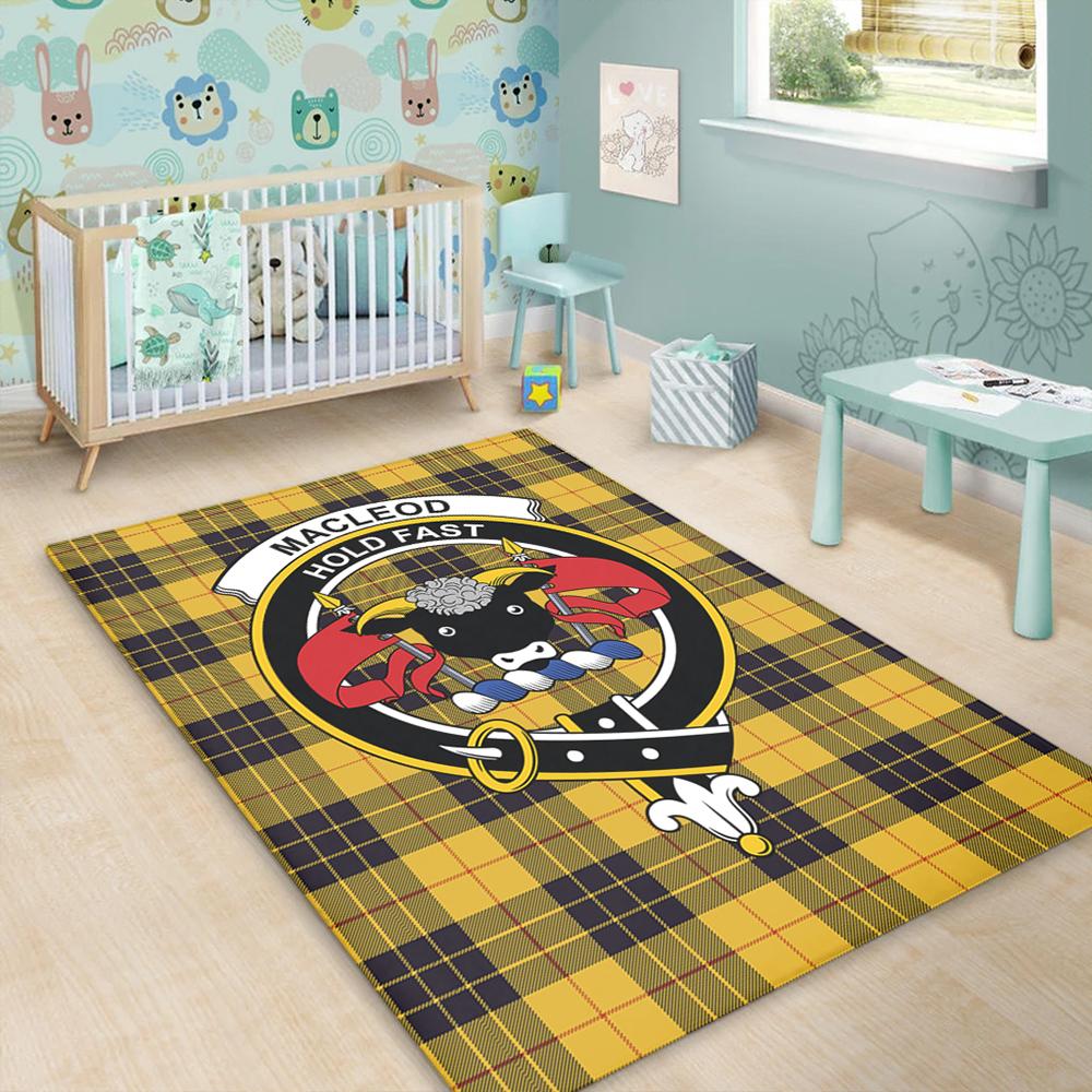 MacLeod of Lewis Ancient Tartan Crest Area Rug
