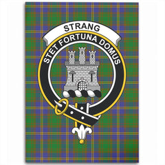 Strange of Balkaskie Tartan Crest Area Rug