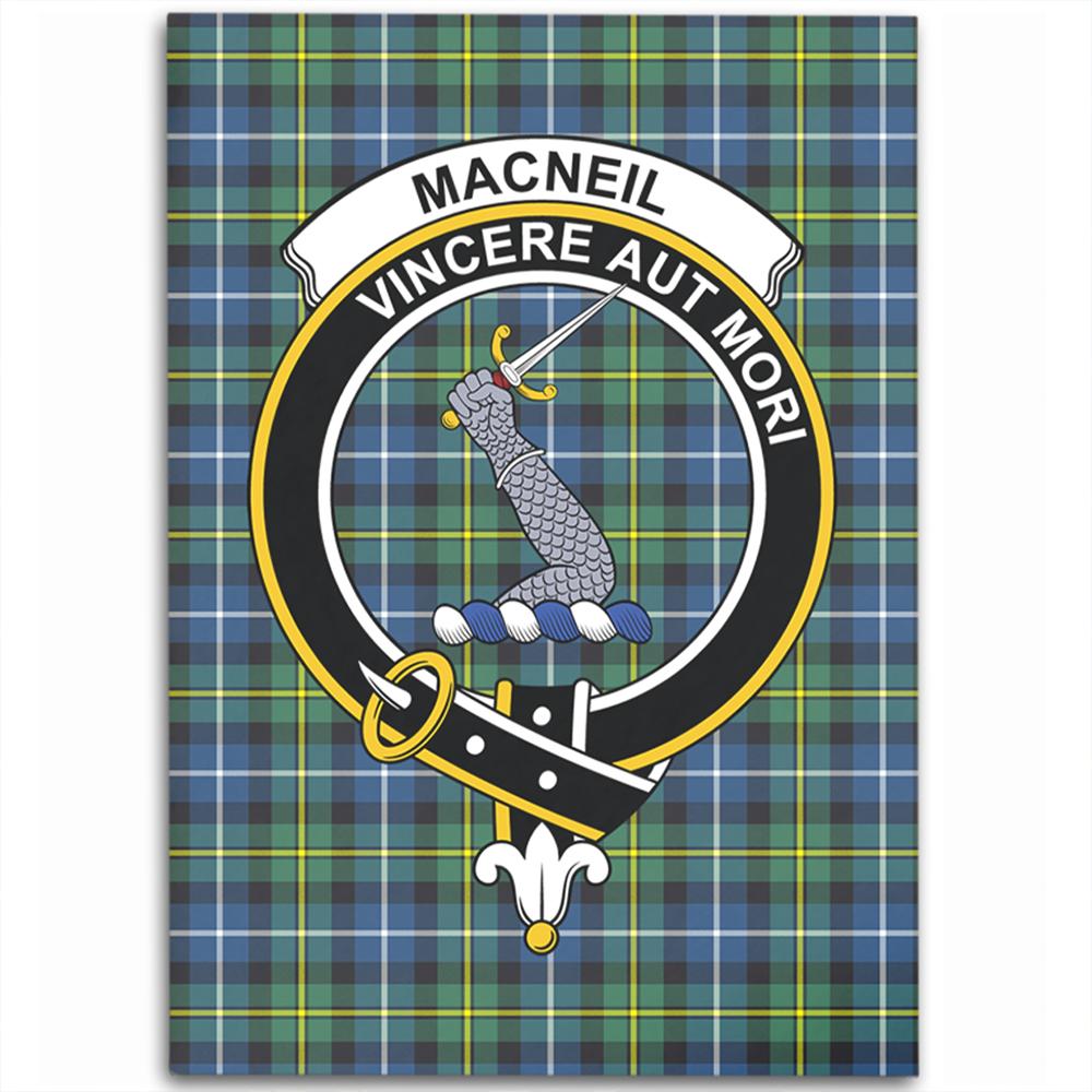 MacNeill of Barra Ancient Tartan Crest Area Rug