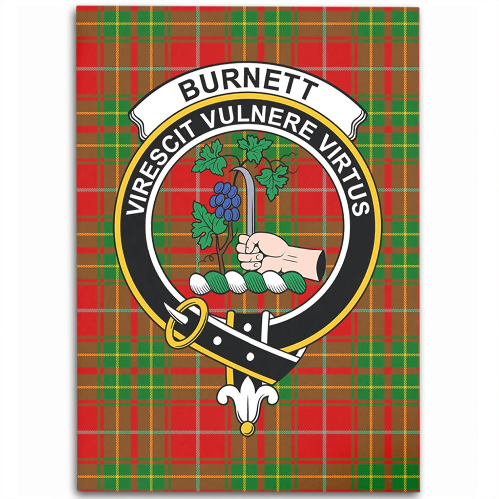Burnett Ancient Tartan Crest Area Rug