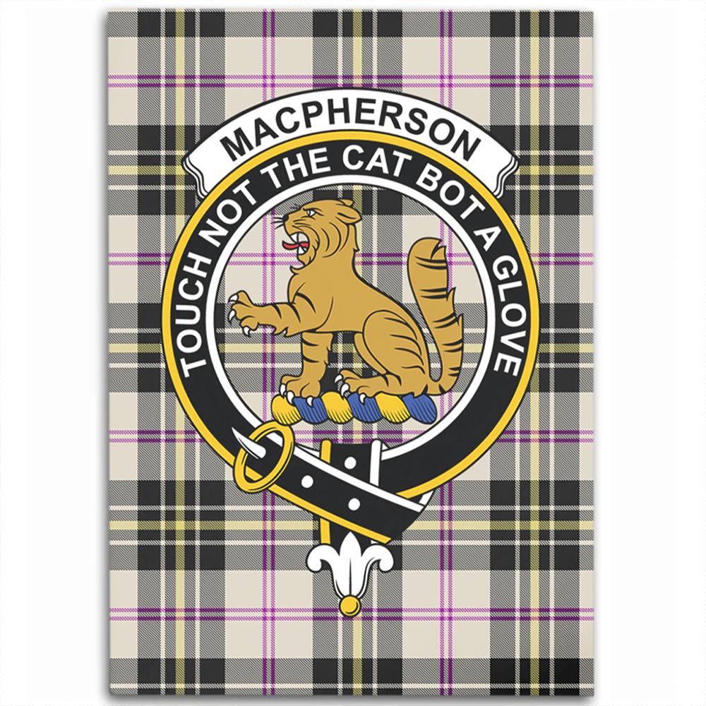 MacPherson Dress Ancient Tartan Crest Area Rug