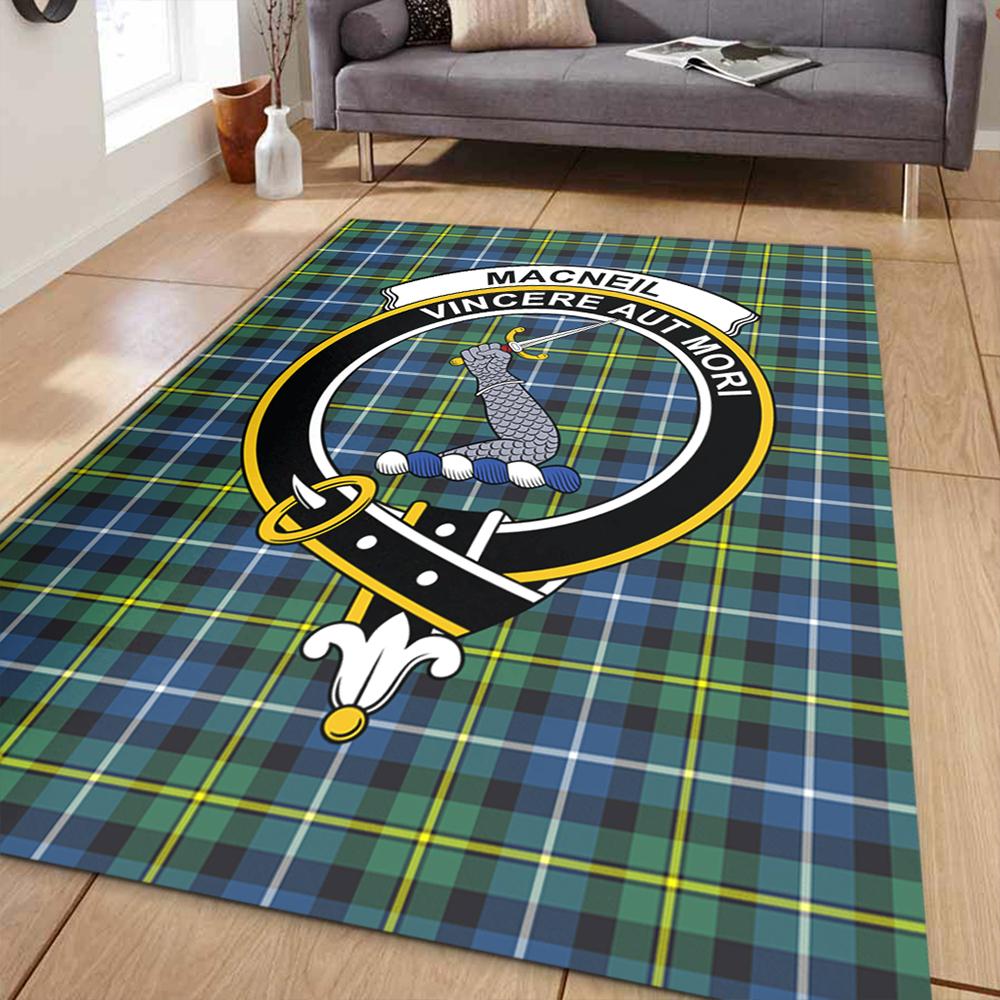 MacNeill of Barra Ancient Tartan Crest Area Rug