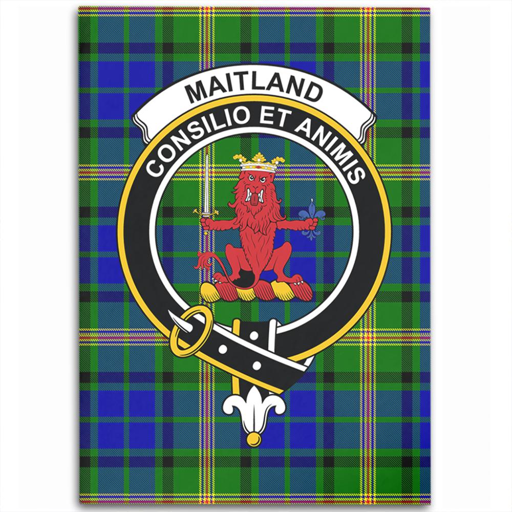 Maitland Tartan Crest Area Rug