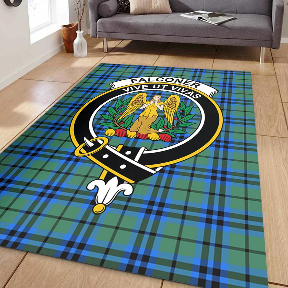 Falconer Tartan Crest Area Rug