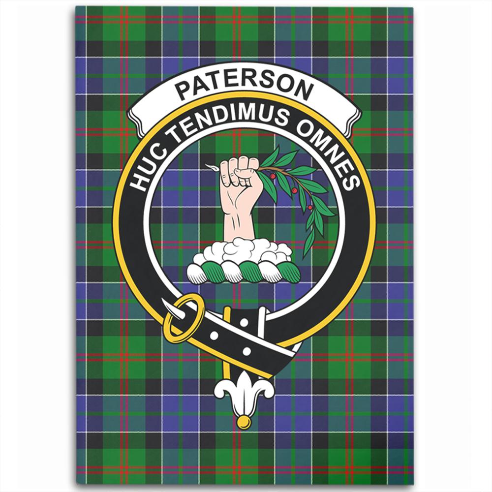 Paterson Tartan Crest Area Rug