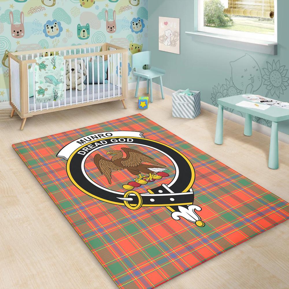 Munro Ancient Tartan Crest Area Rug