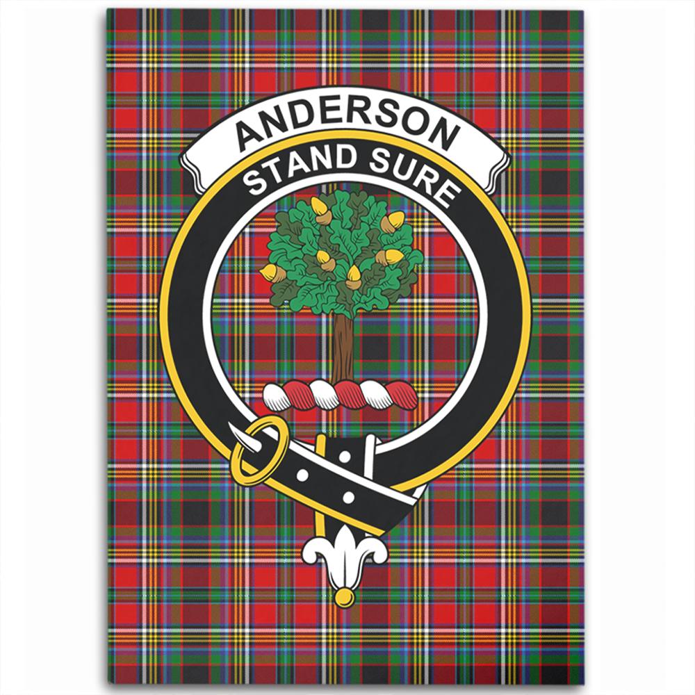 Anderson of Arbrake Tartan Crest Area Rug