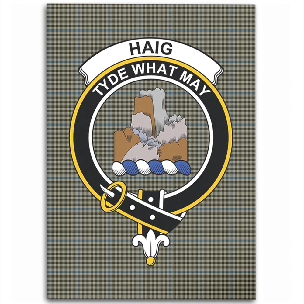 Haig Check Tartan Crest Area Rug