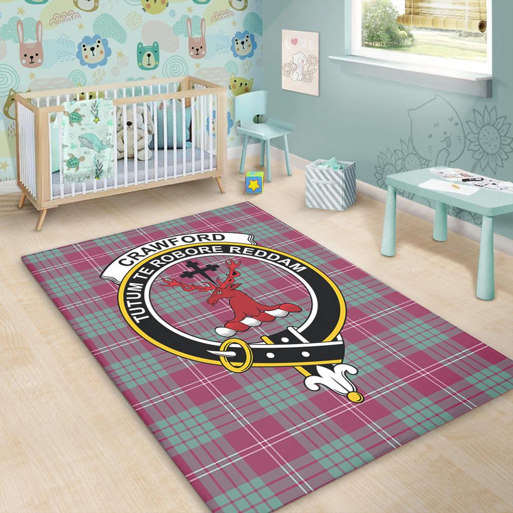 Crawford Ancient Tartan Crest Area Rug