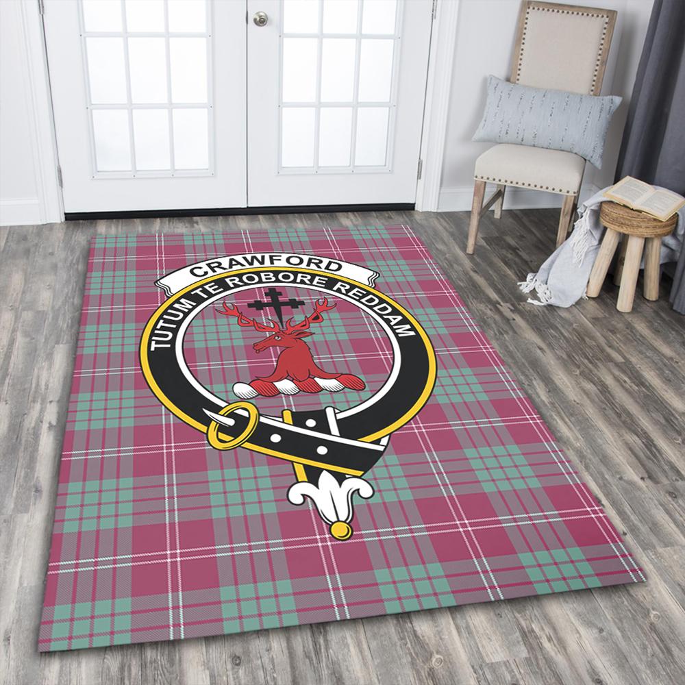 Crawford Ancient Tartan Crest Area Rug