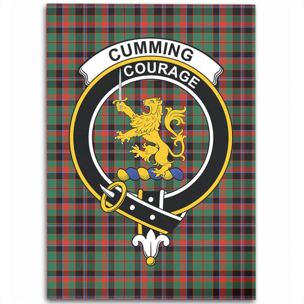 Cumming Hunting Ancient Tartan Crest Area Rug