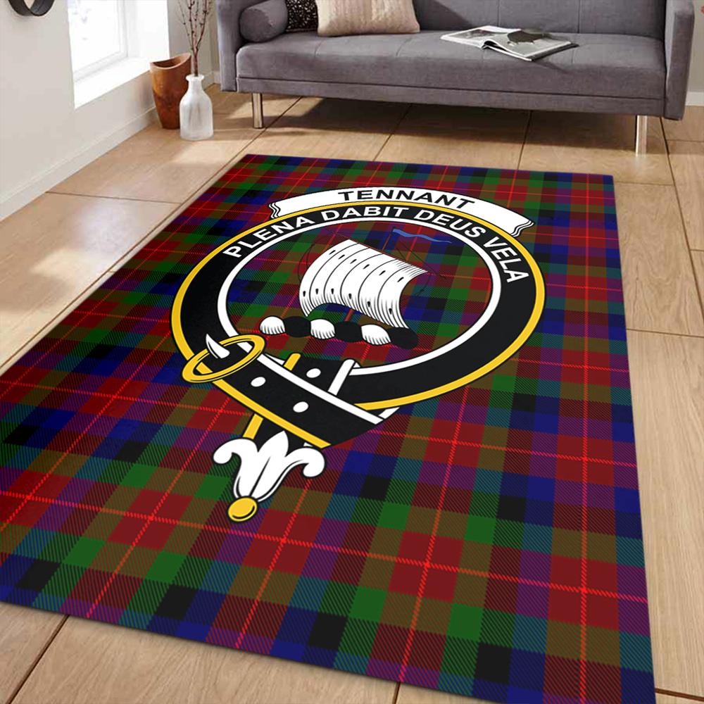 Tennant Tartan Crest Area Rug