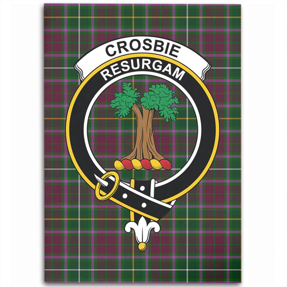 Crosbie Tartan Crest Area Rug