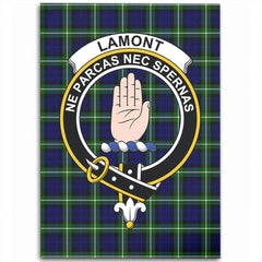 Lamont Modern Tartan Crest Area Rug