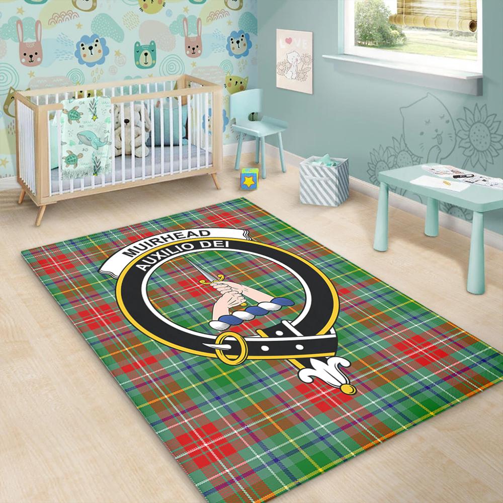 Muirhead Tartan Crest Area Rug