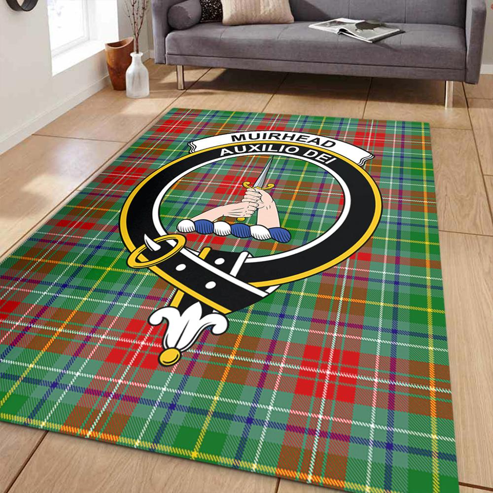 Muirhead Tartan Crest Area Rug