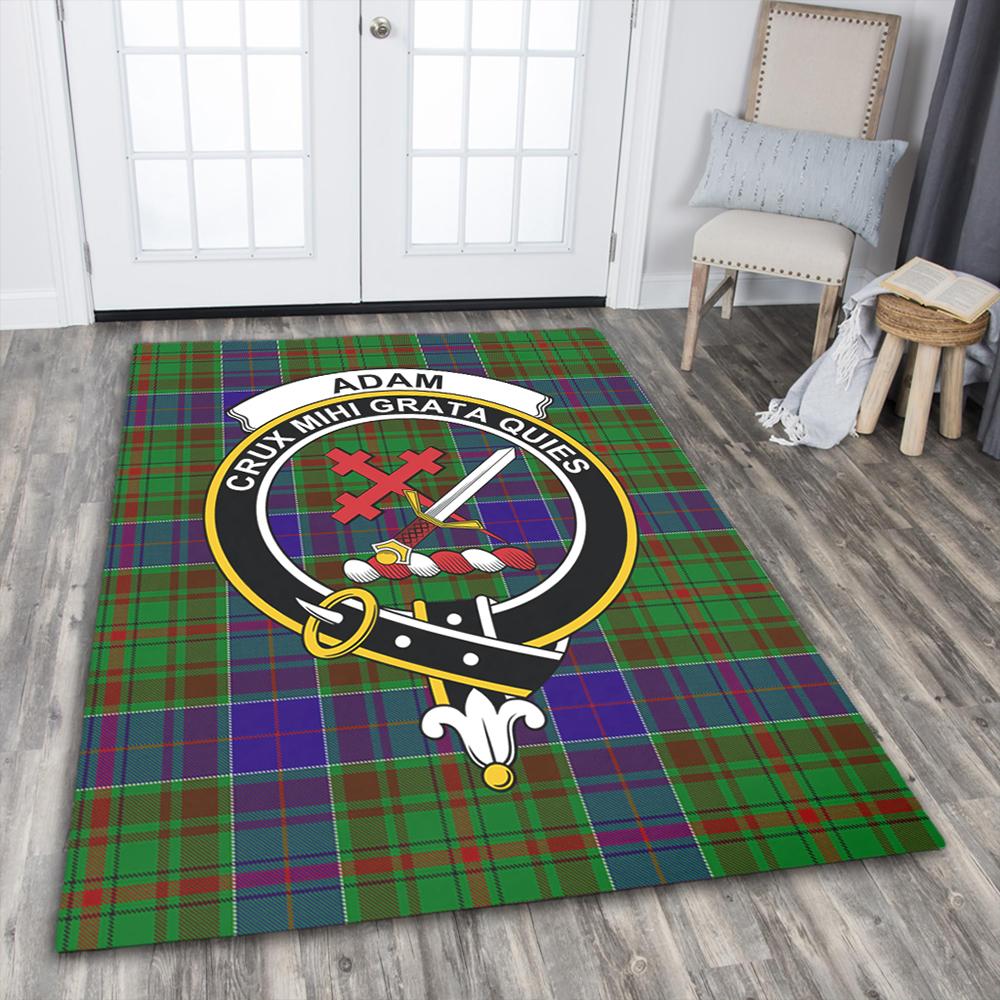 Adam Tartan Crest Area Rug