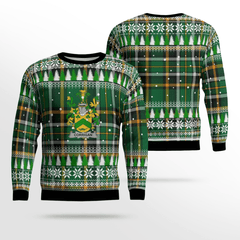 Clan Corrigan Coat Of Arms Christmas Ugly Sweater TW79 Corrigan Coat Of Arms Tartan Ugly Sweater   