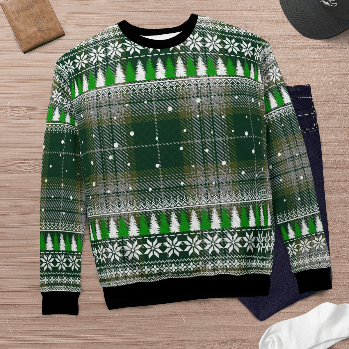 Clan Kelso Tartan Christmas Ugly Sweater RF82 Kelso Tartan Tartan Ugly Sweater   