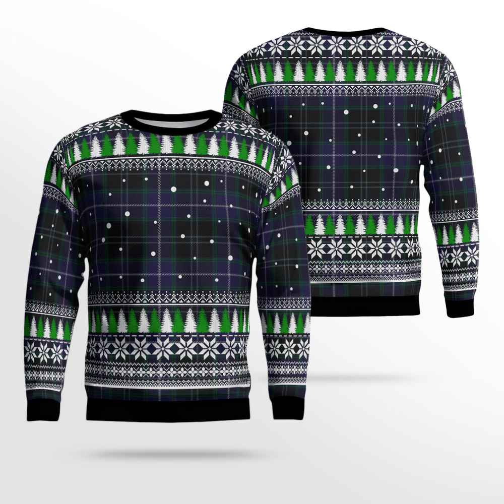 Clan Duggan Tartan Christmas Ugly Sweater RQ64 Duggan Tartan Tartan Ugly Sweater   