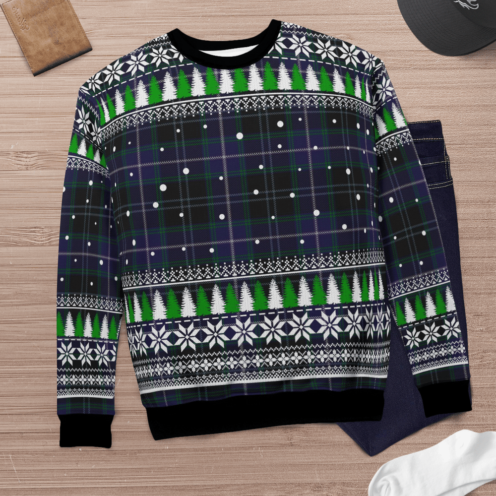 Clan Duggan Tartan Christmas Ugly Sweater RQ64 Duggan Tartan Tartan Ugly Sweater   