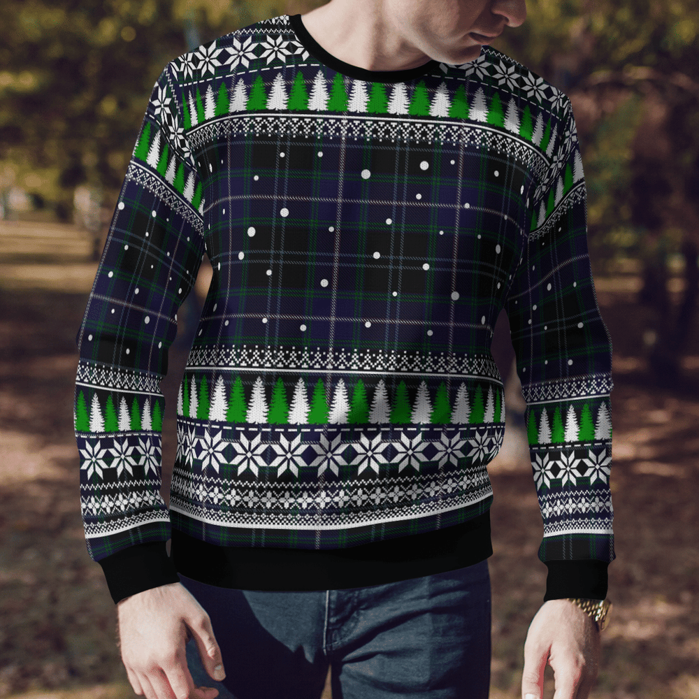 Clan Duggan Tartan Christmas Ugly Sweater RQ64 Duggan Tartan Tartan Ugly Sweater   
