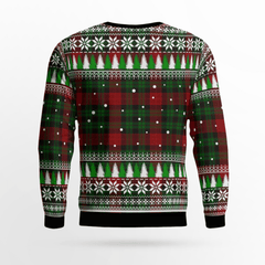 Clan Murdoch Tartan Christmas Ugly Sweater BO18 Murdoch Tartan Tartan Ugly Sweater   