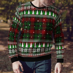 Clan Murdoch Tartan Christmas Ugly Sweater BO18 Murdoch Tartan Tartan Ugly Sweater   
