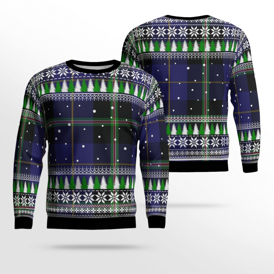 Clan Italian National Tartan Christmas Ugly Sweater FU32 Italian National Tartan Tartan Ugly Sweater   
